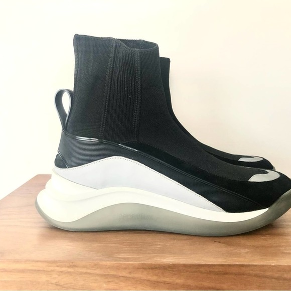 Sportmax by Max Mara sock sneakers black size 9 - Picture 5 of 16